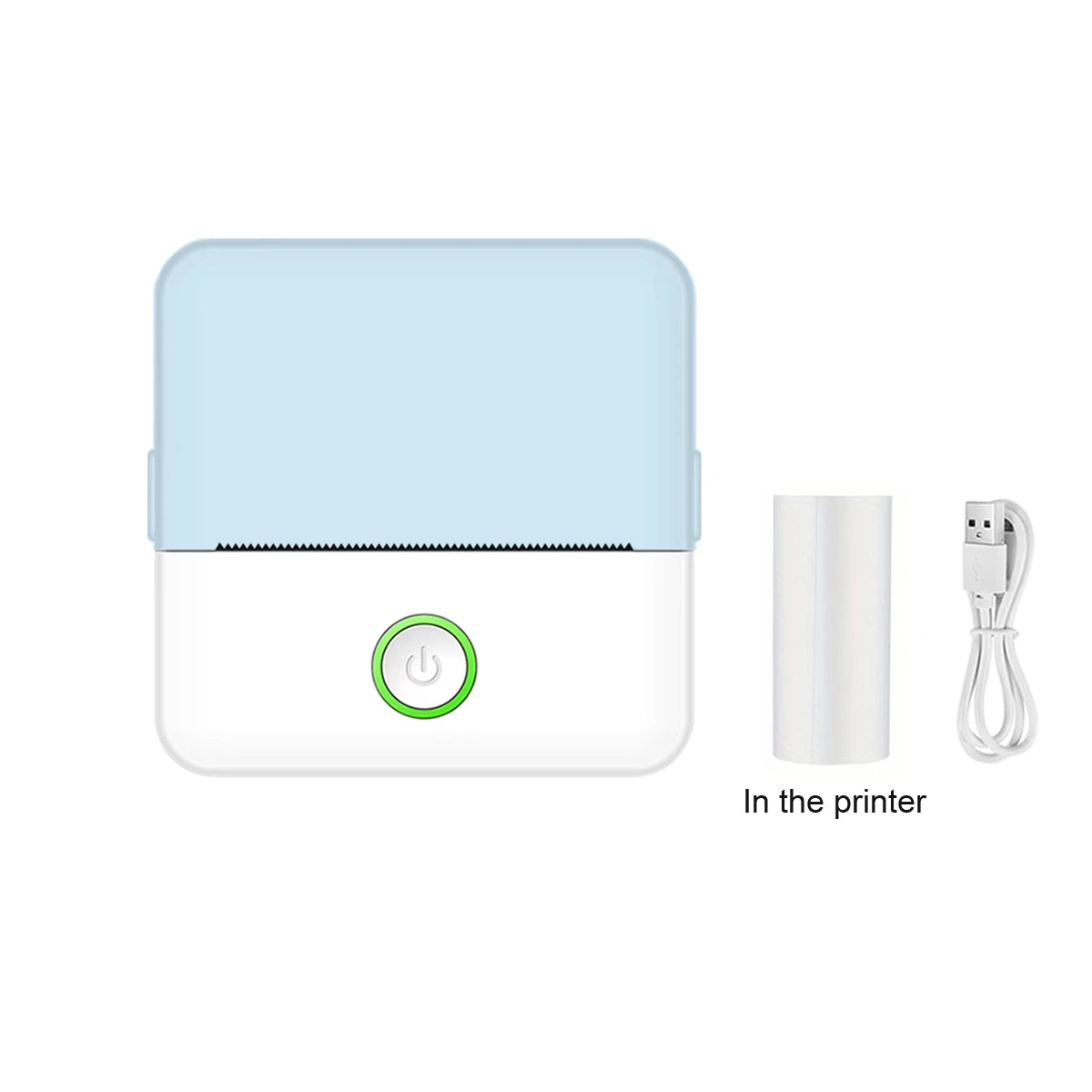 Mini Pocket Printer - Inkless Thermal Printer for Photos & Notes